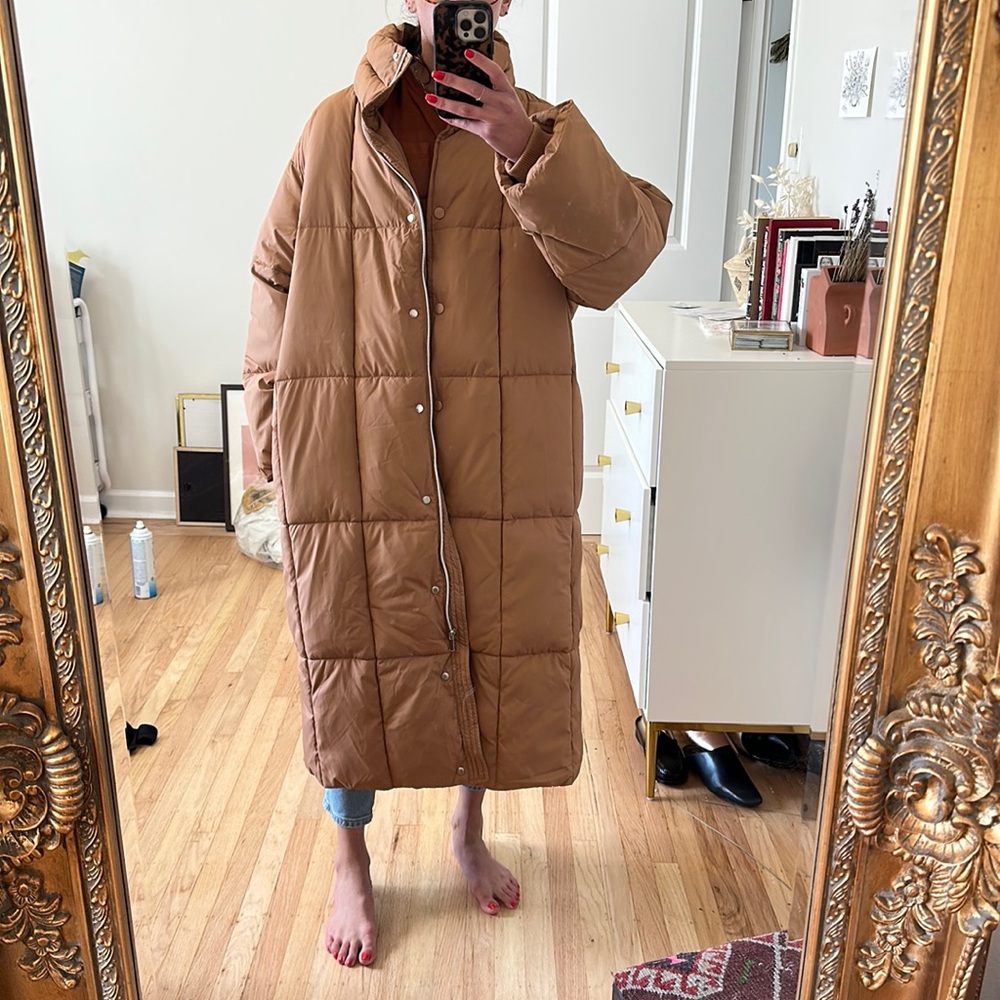BNWT Edited Mimi Coat tobacco brown size 36